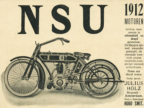 NSU motor 1912