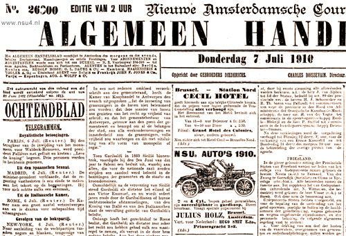 Algemeen Handelsblad 1910