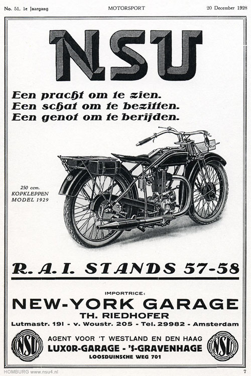 NSU 251 T/TS 1929