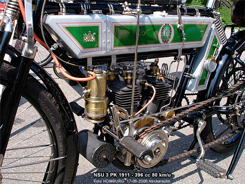 N.S.U. 3 pk 1911 396 cc